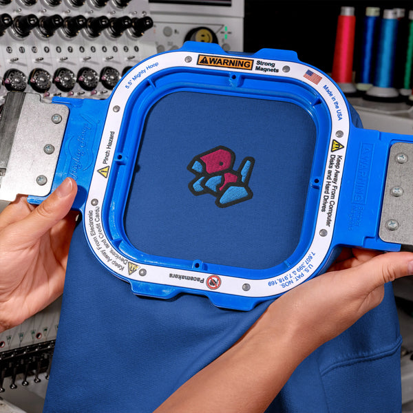 Porygon Embroidered Pokémon Sweatshirt – Minimalist Gen 1 Style