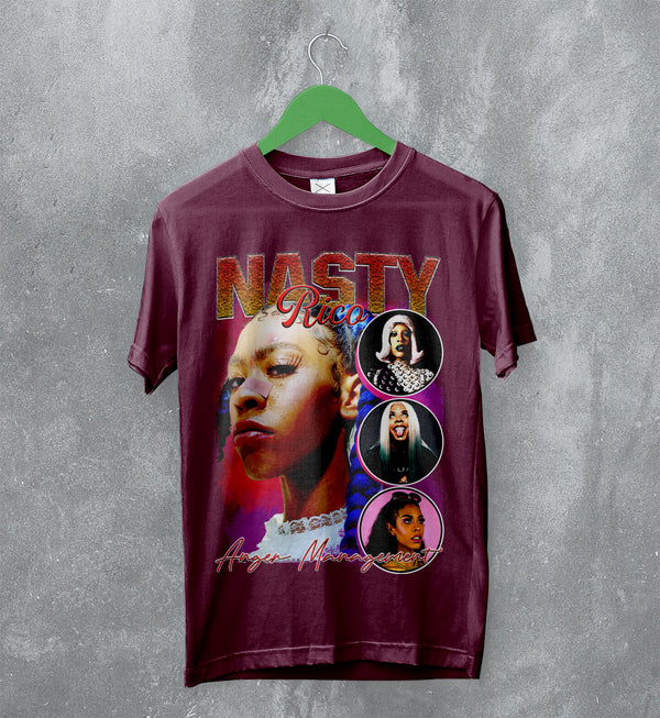 Rico Nasty Bootleg T-Shirt Anger Graphic Tee Rico Nasty Shirt Rap Music