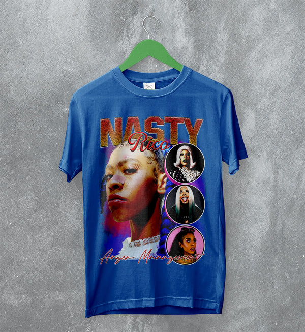 Rico Nasty Bootleg T-Shirt Anger Graphic Tee Rico Nasty Shirt Rap Music