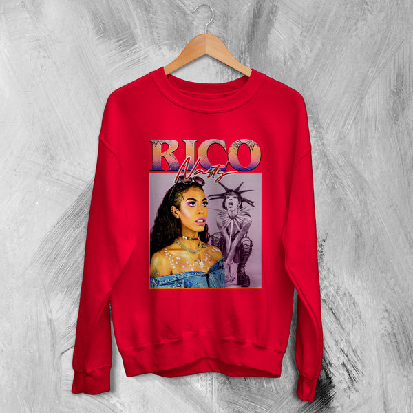 Rico Nasty Bootleg Sweatshirt Rapper Graphic Sweater Rico Nasty Shirt Rap