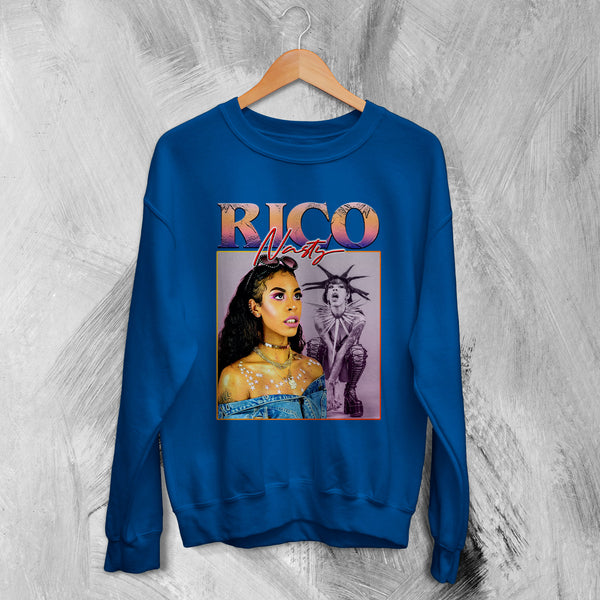 Rico Nasty Bootleg Sweatshirt Rapper Graphic Sweater Rico Nasty Shirt Rap