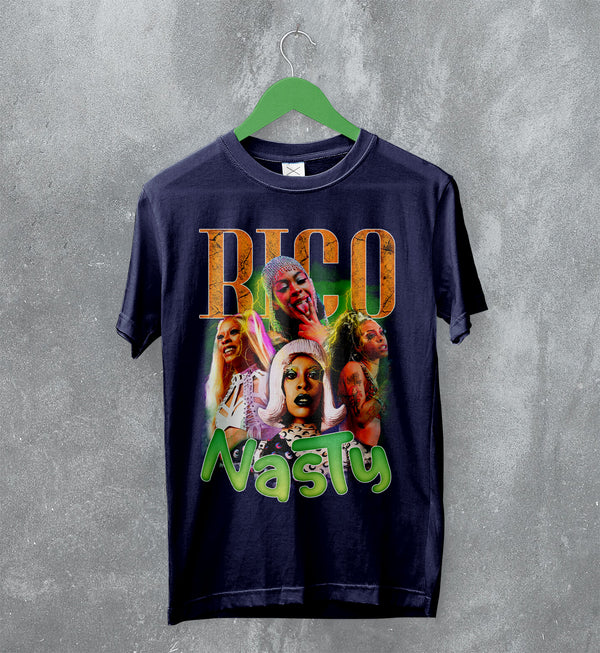 Rico Nasty Bootleg T-Shirt Concert Graphic Tee Rico Nasty Shirt Rap Tour