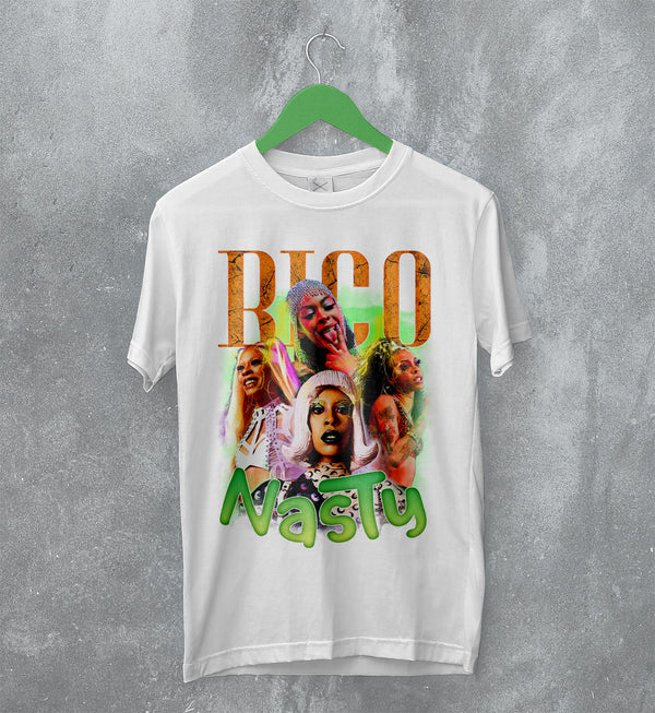 Rico Nasty Bootleg T-Shirt Concert Graphic Tee Rico Nasty Shirt Rap Tour