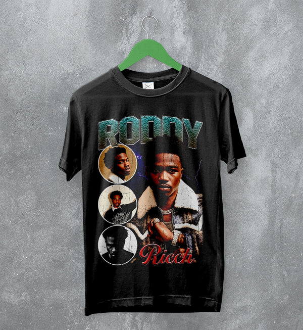 Roddy Ricch Bootleg T-Shirt Trap Rap Tee Roddy Ricch Shirt Tour Music