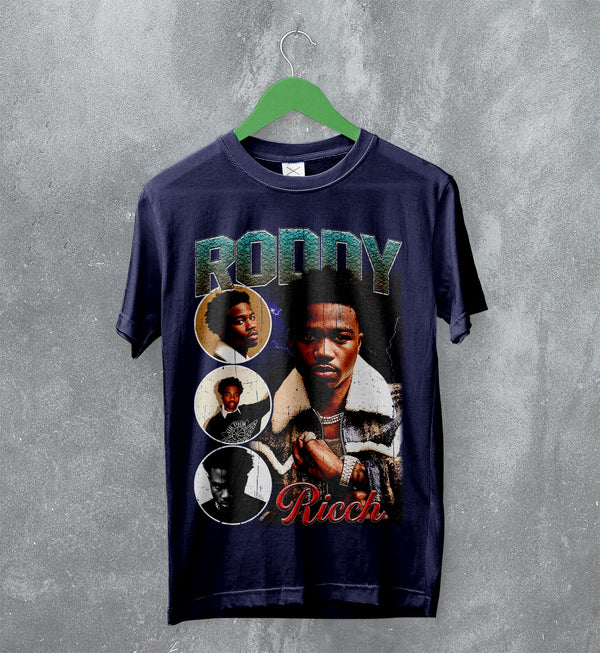 Roddy Ricch Bootleg T-Shirt Trap Rap Tee Roddy Ricch Shirt Tour Music