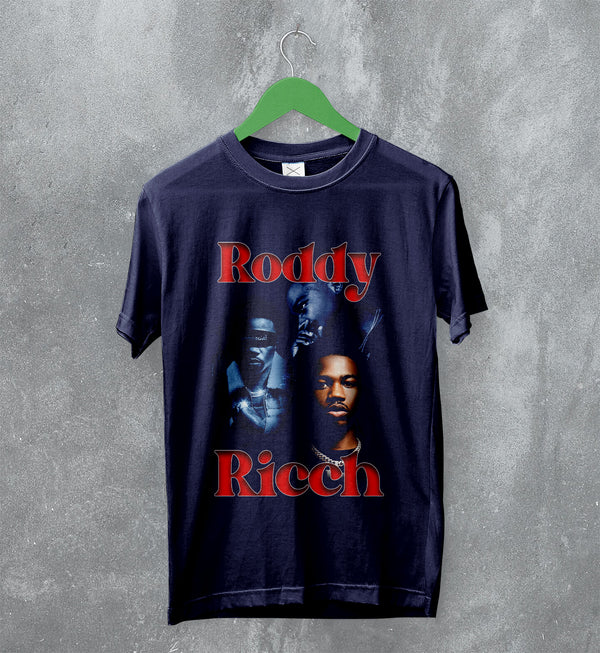 Roddy Ricch T-Shirt Fan Rapper Tee Live Tour Shirt Streetwear Rap Music