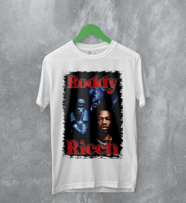 Roddy Ricch T-Shirt Fan Rapper Tee Live Tour Shirt Streetwear Rap Music