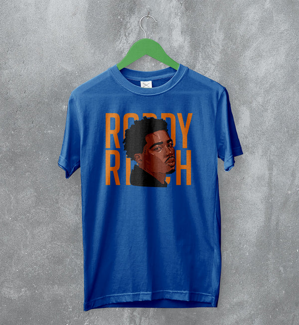 Roddy Ricch T-Shirt Hip Hop Tee The Box Shirt Rap Music Streetwear