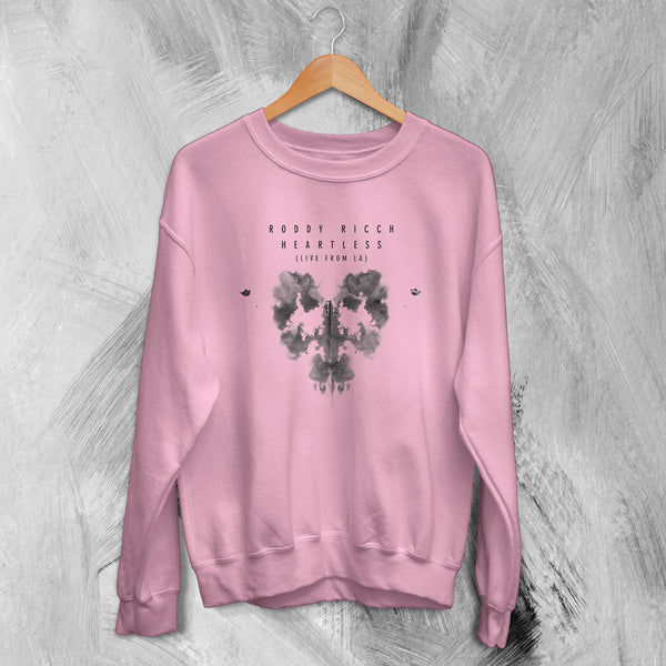 Roddy Ricch Sweatshirt LA Rap Tour Sweater Heartless Shirt Live Concert