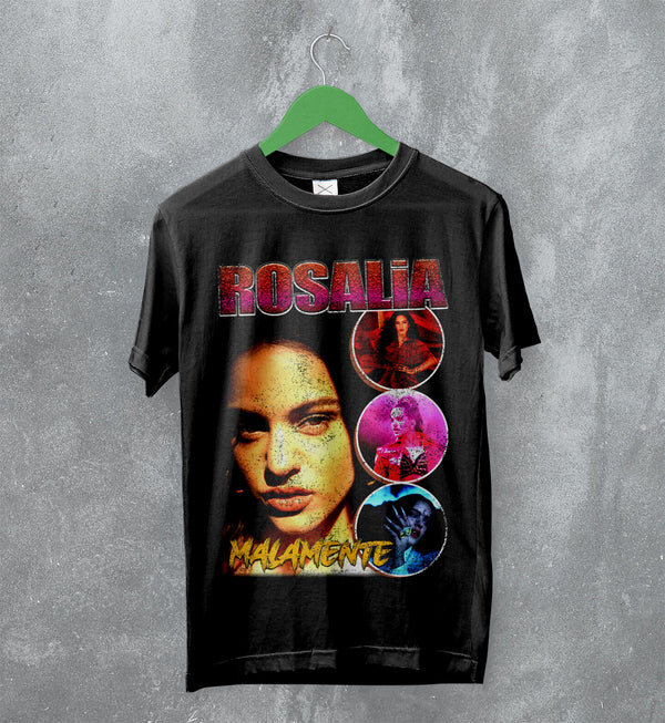 Rosalía Bootleg T-Shirt Spanish Pop Tee Rosalía Shirt Flamenco Music