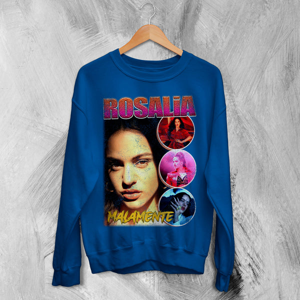 Rosalía Bootleg Sweatshirt Spanish Pop Sweater Rosalía Shirt Flamenco