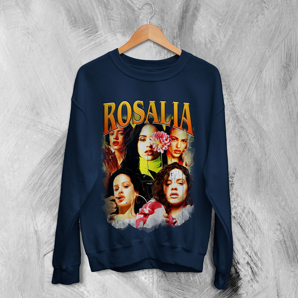 Rosalía Bootleg Sweatshirt Atypical Pop Star Sweater Spanish Rosalía Shirt