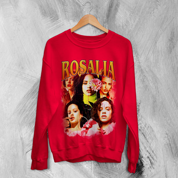 Rosalía Bootleg Sweatshirt Atypical Pop Star Sweater Spanish Rosalía Shirt