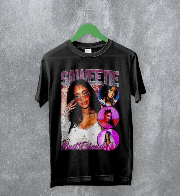 Saweetie Bootleg T-Shirt Rap Tee Tour Saweetie Shirt Icy Girl Concert