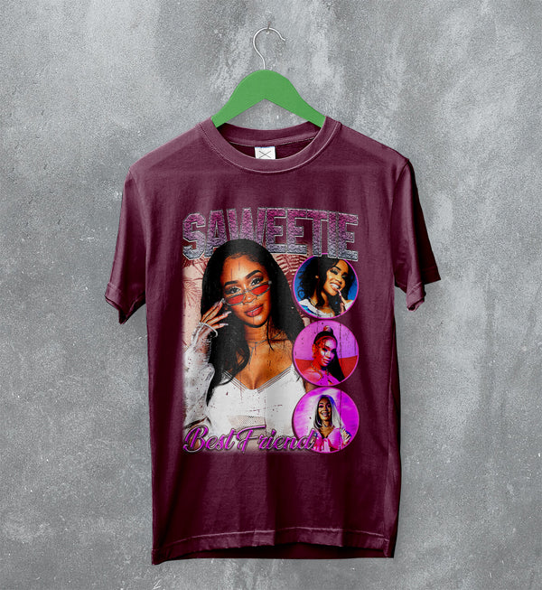 Saweetie Bootleg T-Shirt Rap Tee Tour Saweetie Shirt Icy Girl Concert