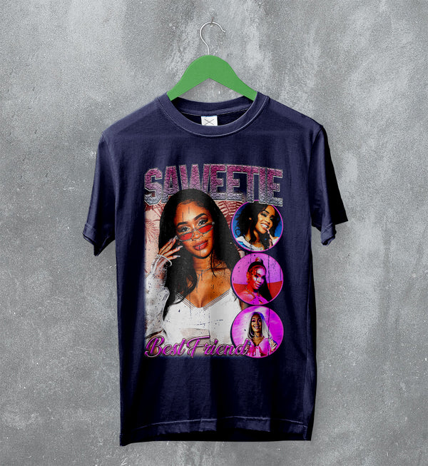 Saweetie Bootleg T-Shirt Rap Tee Tour Saweetie Shirt Icy Girl Concert