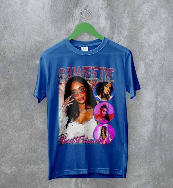 Saweetie Bootleg T-Shirt Rap Tee Tour Saweetie Shirt Icy Girl Concert