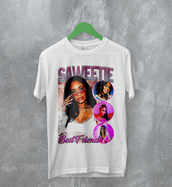 Saweetie Bootleg T-Shirt Rap Tee Tour Saweetie Shirt Icy Girl Concert