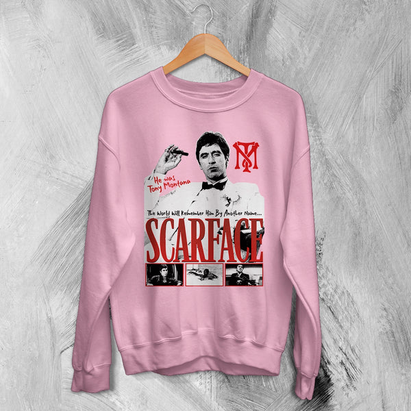 Tony Montana Sweatshirt Scarface Movie Shirt Tony Montana Scarface Crewneck