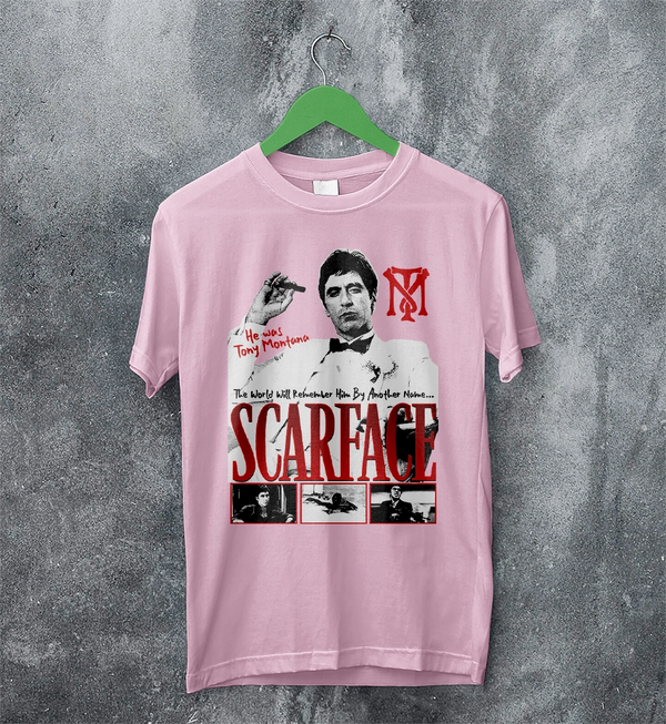 Tony Montana T-Shirt Scarface Movie Shirt Tony Montana Scarface Tee