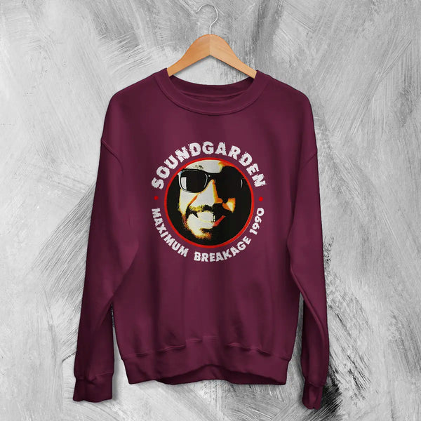Soundgarden Sweatshirt Breakage Maximum 1990 Sweater Soundgarden Shirt