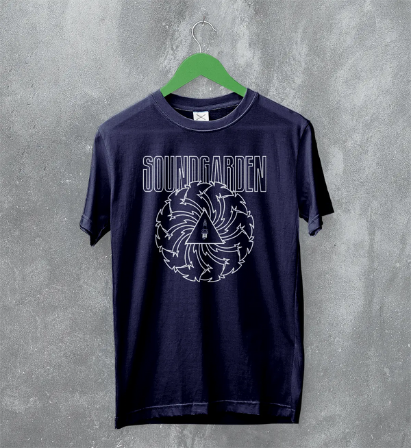 Soundgarden Badmotorfinger T-Shirt – Classic Rock Band Tee, Grunge Music Merch, Unisex 100% Cotton