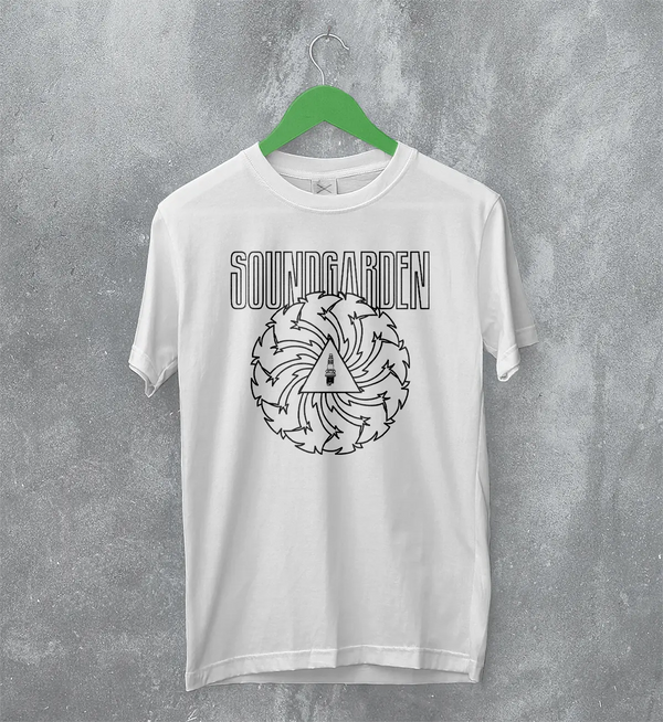 Soundgarden Badmotorfinger T-Shirt – Classic Rock Band Tee, Grunge Music Merch, Unisex 100% Cotton