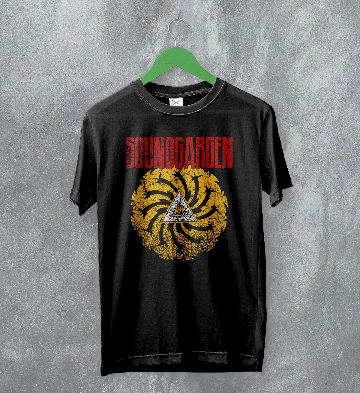 SOUNDGARDEN ブート Tシャツ ブラック Soundgarden Badmotorfinger Shirt Soundgarden T Shirt