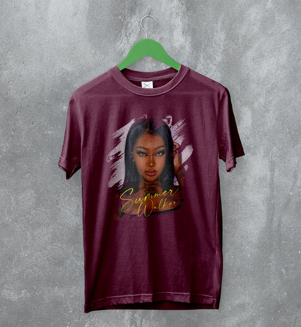 Summer Walker T-Shirt R&B Music Graphic Tee Tour Shirt Concert Merch