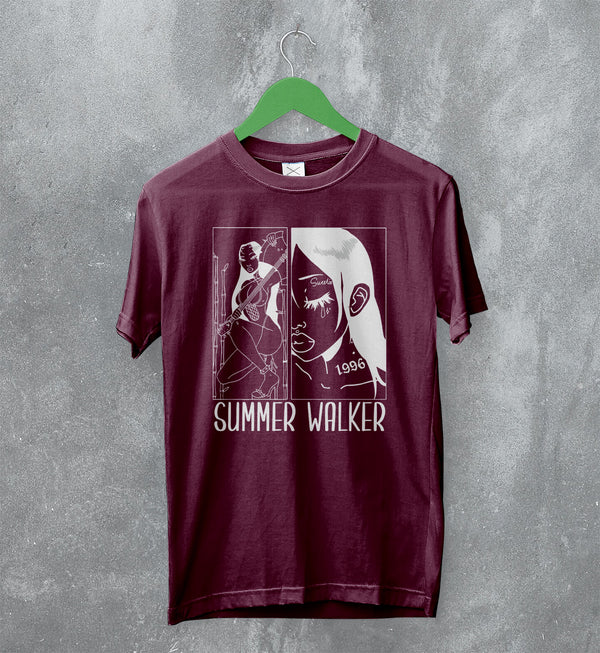 Summer Walker T-Shirt R&B Tee Sweetie Shirt 90s Tour Concert Merch