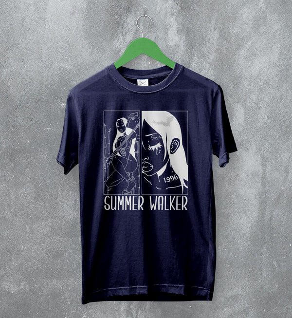 Summer Walker T-Shirt R&B Tee Sweetie Shirt 90s Tour Concert Merch