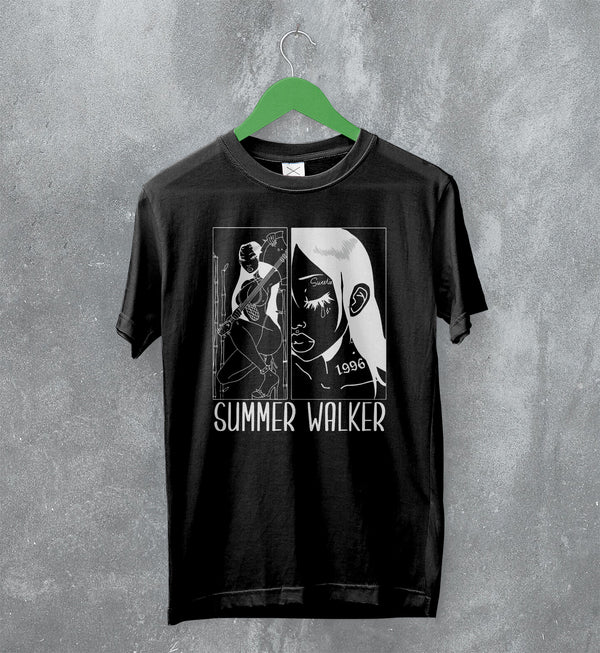 Summer Walker T-Shirt R&B Tee Sweetie Shirt 90s Tour Concert Merch