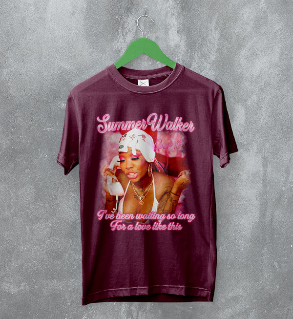 Summer Walker T-Shirt R&B Concert Tee Over It Shirt I’ll Kill You Merch