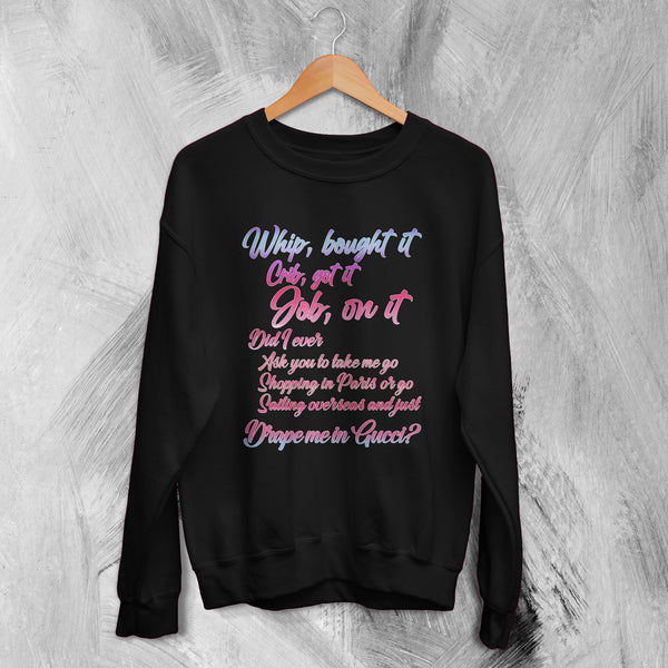 Summer Walker Sweatshirt R&B Lyrics Sweater Over It Shirt Playing Games