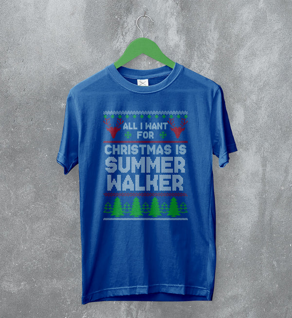 Summer Walker T-Shirt R&B Music Graphic Tee Ugly Christmas Shirt