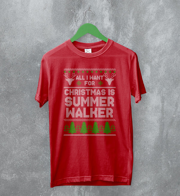 Summer Walker T-Shirt R&B Music Graphic Tee Ugly Christmas Shirt
