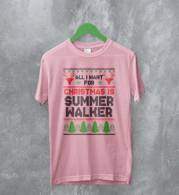 Summer Walker T-Shirt R&B Music Graphic Tee Ugly Christmas Shirt