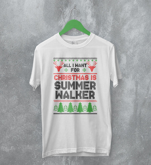 Summer Walker T-Shirt R&B Music Graphic Tee Ugly Christmas Shirt
