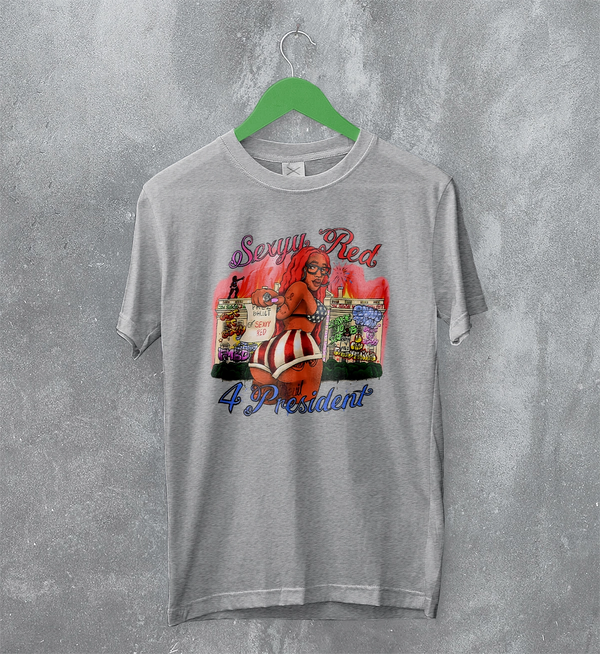 Sexyy Red Tour T-Shirt In Sexyy We Trust Shirt Sexyy Red For President Tee