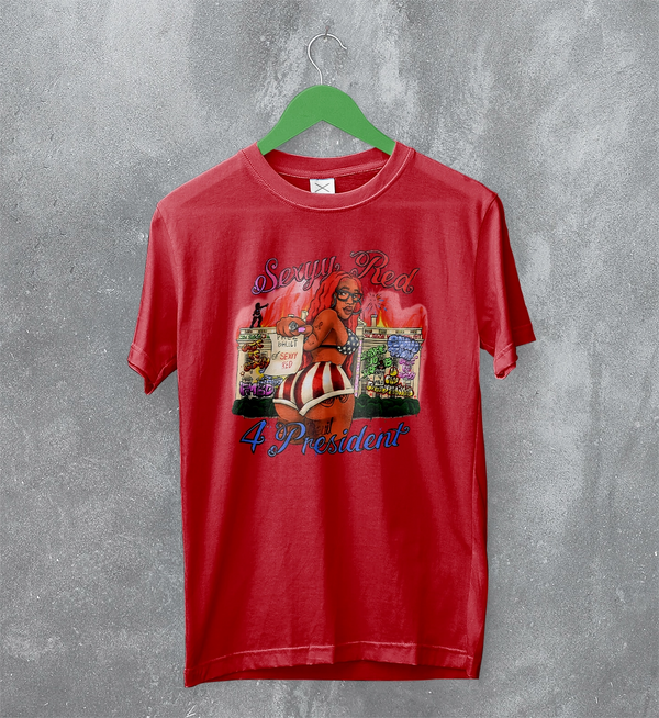 Sexyy Red Tour T-Shirt In Sexyy We Trust Shirt Sexyy Red For President Tee