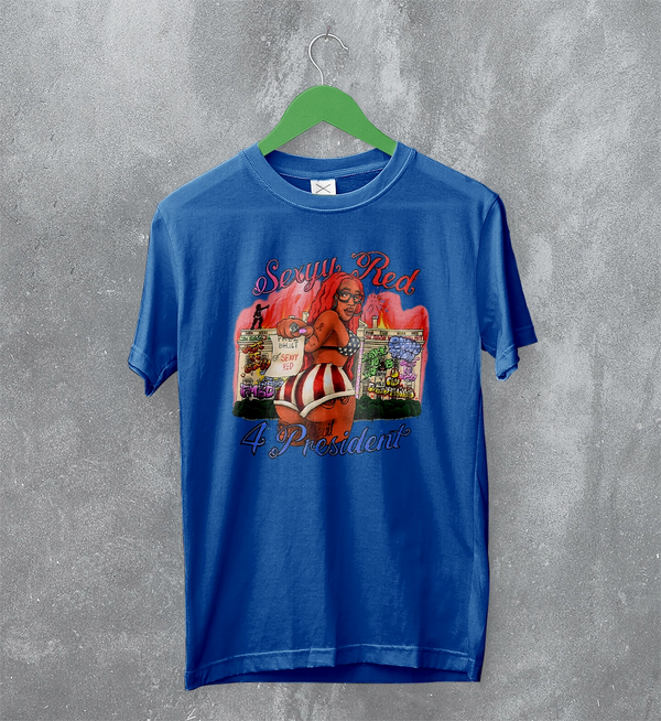 Sexyy Red Tour T-Shirt In Sexyy We Trust Shirt Sexyy Red For President Tee