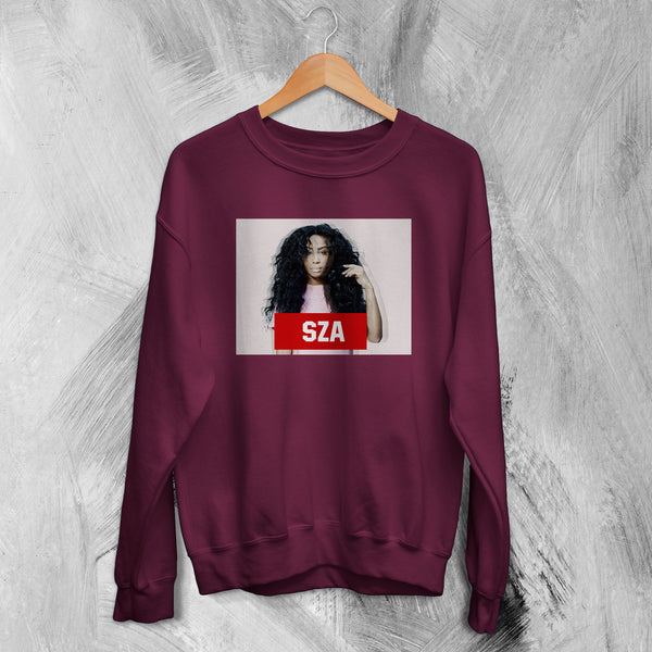 SZA Sweatshirt Sexy Zealous Afflicted Sweater R&B Music Concert Shirt