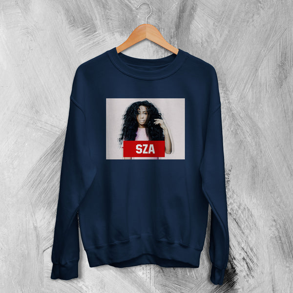 SZA Sweatshirt Sexy Zealous Afflicted Sweater R&B Music Concert Shirt