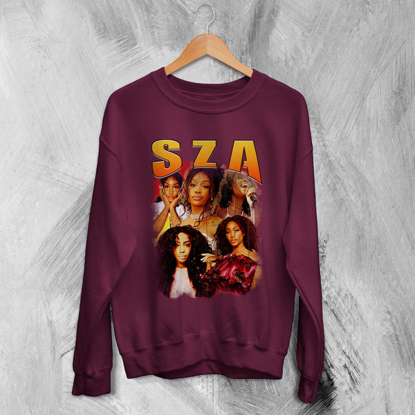 SZA Bootleg Sweatshirt Live Concert Sweater SZA Shirt R&B Aesthetic
