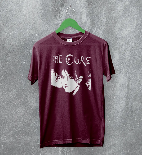 The Cure T-Shirt – Vintage 90s Rock Band Shirt, Robert Smith Graphic Tee, Unisex Music Merch