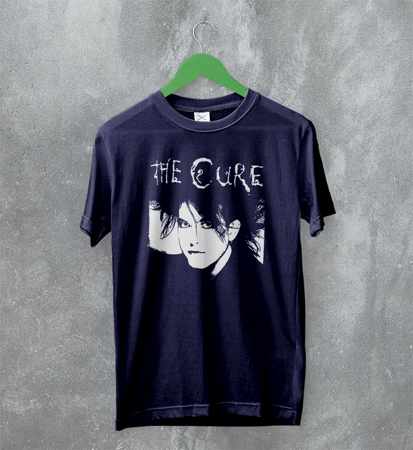 The Cure T-Shirt – Vintage 90s Rock Band Shirt, Robert Smith Graphic Tee, Unisex Music Merch