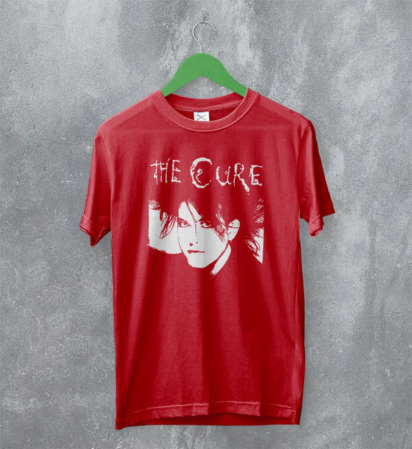 The Cure T-Shirt – Vintage 90s Rock Band Shirt, Robert Smith Graphic Tee, Unisex Music Merch