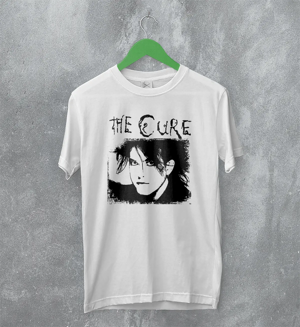 The Cure T-Shirt – Vintage 90s Rock Band Shirt, Robert Smith Graphic Tee, Unisex Music Merch
