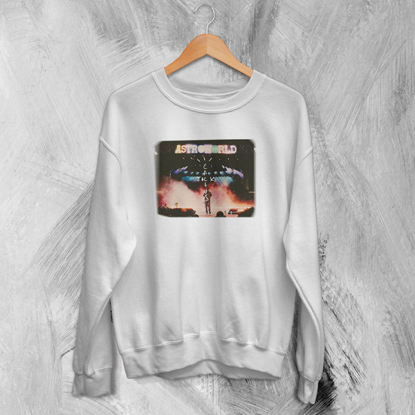 Travis Scott Sweatshirt AstroWorld Sweater Cactus Jack Shirt Rap Merch