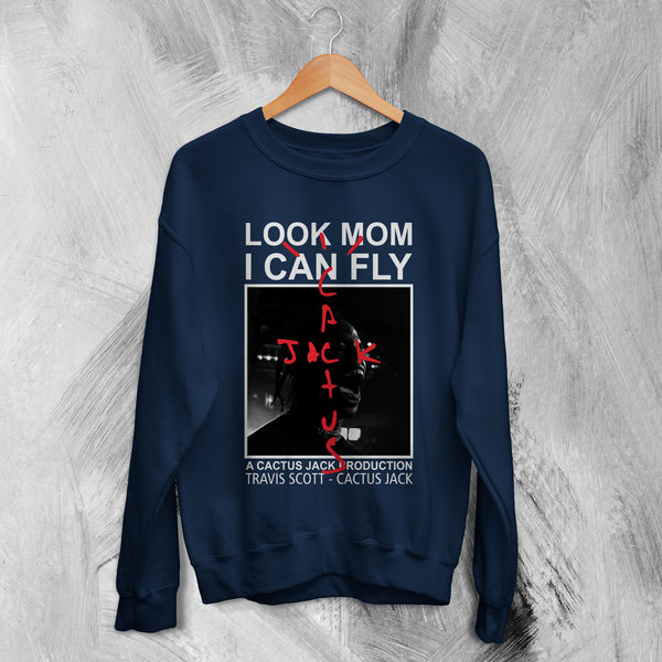 Travis Scott Sweatshirt Rapper Tour Sweater Cactus Jack Shirt Rap Merch